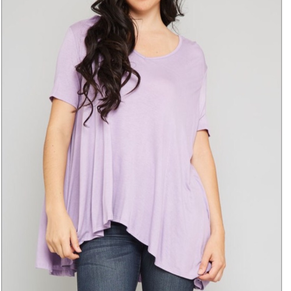 Short sleeve cotton top